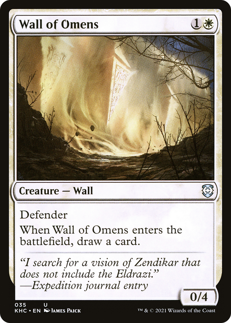 Wall of Omens (KHC-035) - uncommon