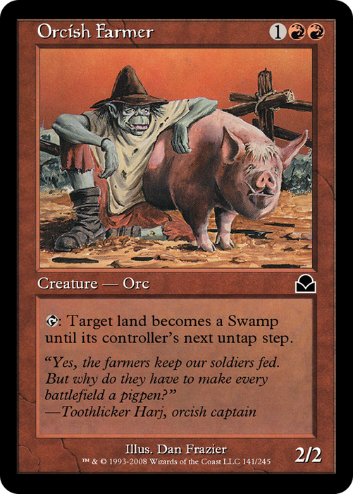Orcish Farmer (ME2-141) - common - Foil