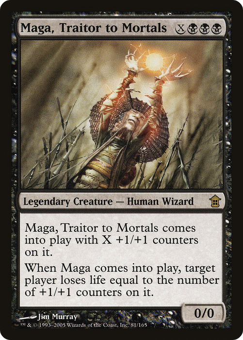 Maga, Traitor to Mortals (SOK-081) - rare - Foil