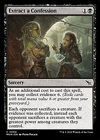 Extract a Confession (MKM-084) - common - Foil