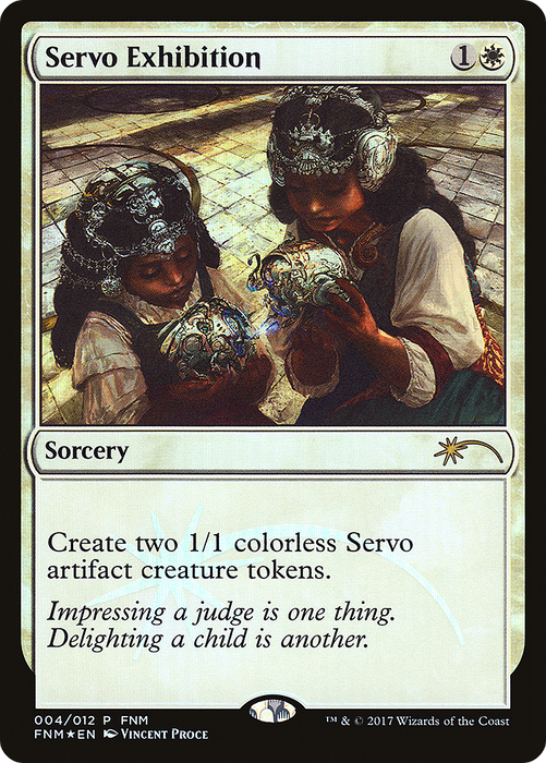 Servo Exhibition (FNM-004) - rare - Foil