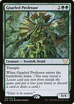 Gnarled Professor (PPSTX-133P) - rare - Foil