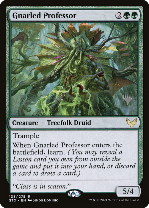 Gnarled Professor (PPSTX-133P) - rare