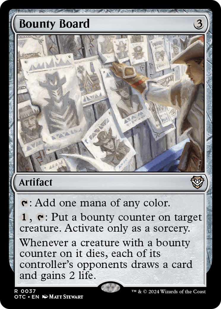Bounty Board (OTC-037) - rare