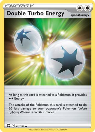 Double Turbo Energy (151/172) - SBS  - Uncommon - Reverse Holofoil