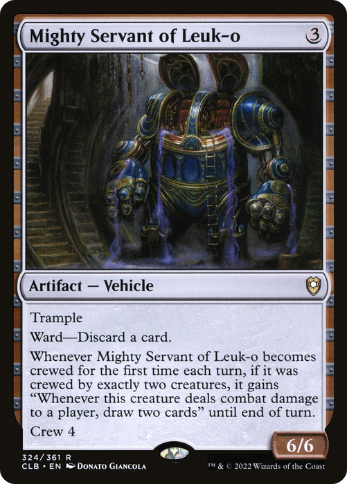 Mighty Servant of Leuk-o (CLB-324) - rare