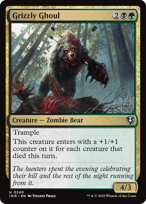 Grizzly Ghoul (INR-240) - uncommon