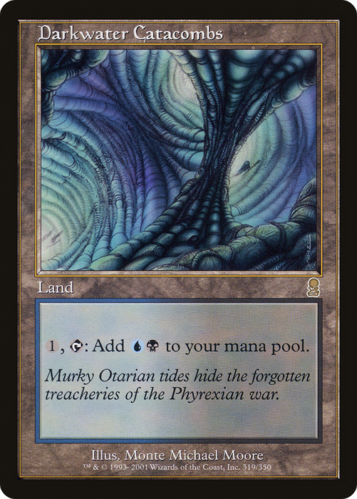 Darkwater Catacombs (ODY-319) - rare - Foil
