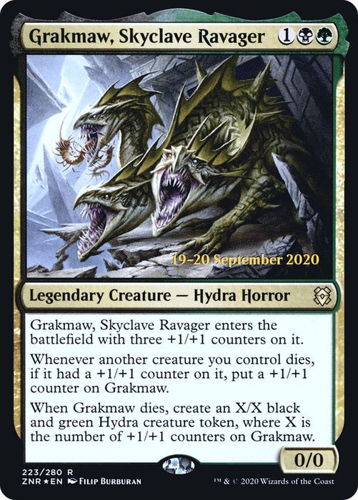 Grakmaw, Skyclave Ravager (PRE-223S) - rare - Foil
