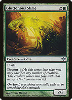 Gluttonous Slime (CON-083) - uncommon - Foil