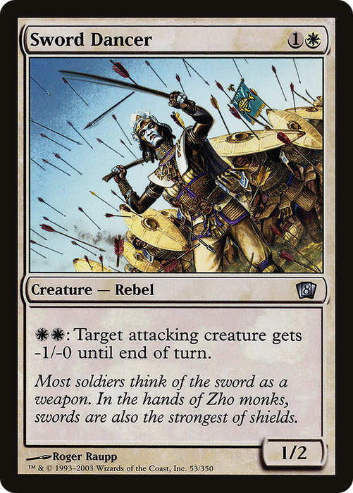 Sword Dancer (8ED-53★) - uncommon - Foil