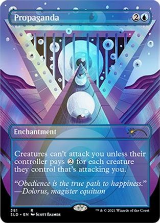 Propaganda // Propaganda (SLD-381) - rare (Borderless) - Foil