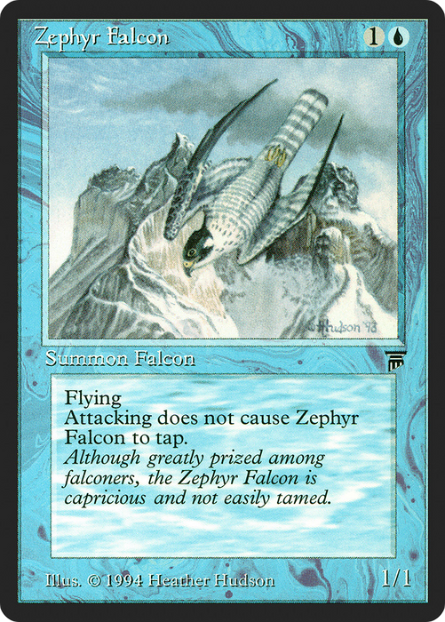 Zephyr Falcon (LEG-086) - common