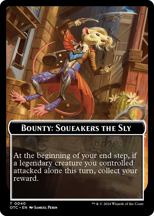 Bounty: Squeakers the Sly // Wanted! (TOTC-040) - common - Foil
