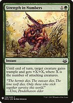 Strength in Numbers (LIST-MM3-138) - common