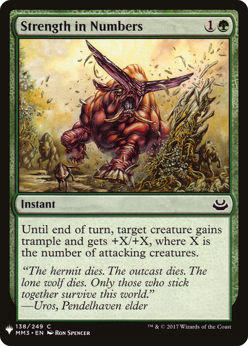Strength in Numbers (LIST-MM3-138) - common