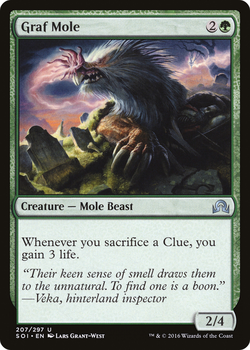 Graf Mole (SOI-207) - uncommon - Foil