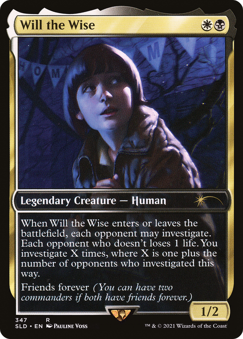 Wernog, Rider's Chaplain (SLD-347) - rare / Will the Wise - Foil
