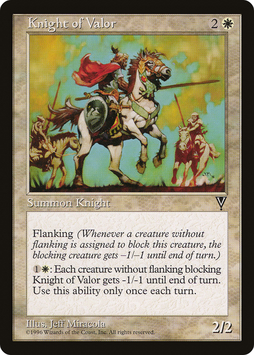 Knight of Valor (VIS-011) - common