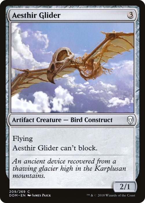 Aesthir Glider (DOM-209) - common - Foil