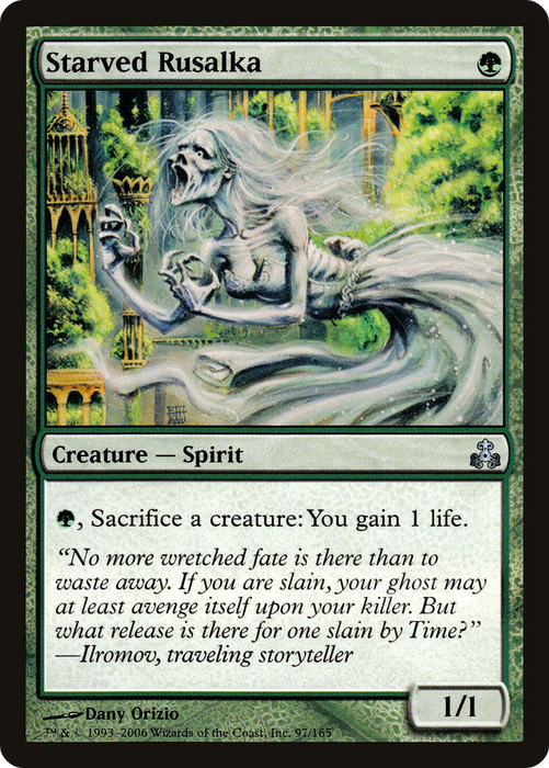 Starved Rusalka (GPT-097) - uncommon - Foil