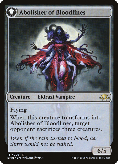 Voldaren Pariah // Abolisher of Bloodlines (EMN-111) - rare: (mooneldrazidfc)