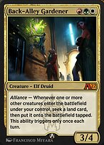 Back-Alley Gardener (YSNC-017) - mythic