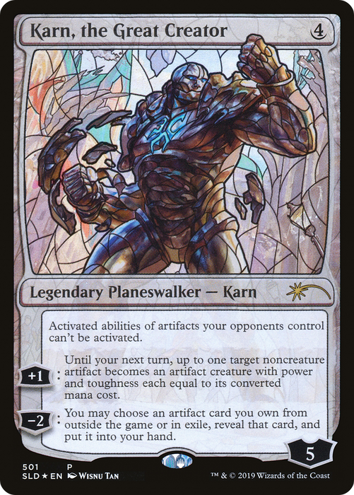 Karn, the Great Creator (SLD-501) - rare - Foil