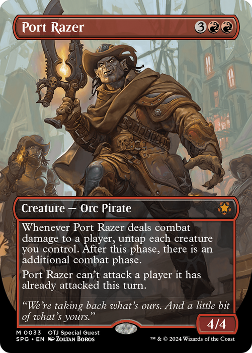 Port Razer (SPG-033) - mythic (Borderless)