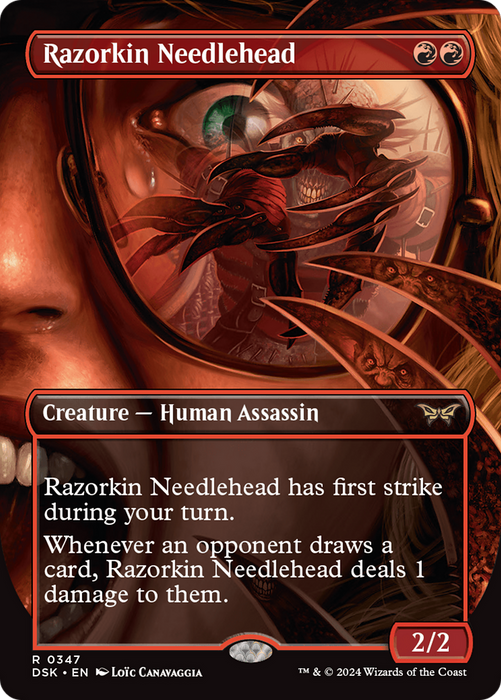 Razorkin Needlehead (DSK-347) - rare (Borderless)