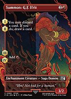 Summon: G.F. Ifrit (Borderless) (FIN-369) - common