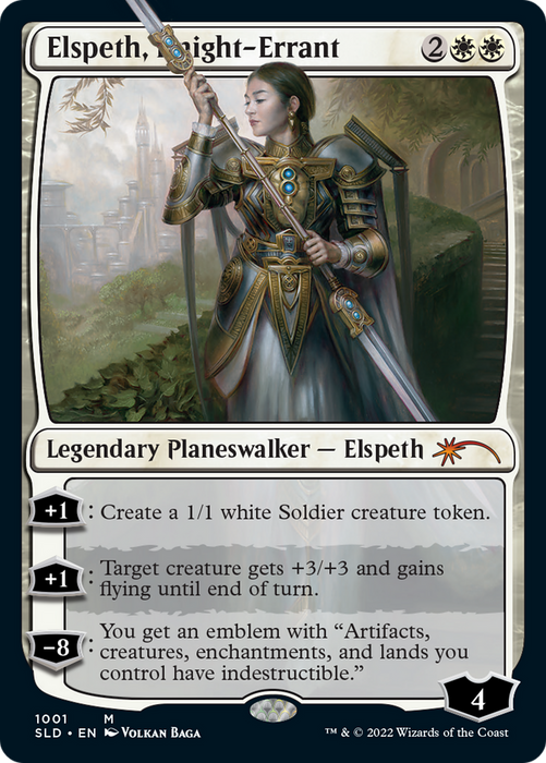 Elspeth, Knight-Errant (SLD-1001) - mythic - Foil