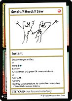 Smelt // Herd // Saw (CMB1-100) - rare