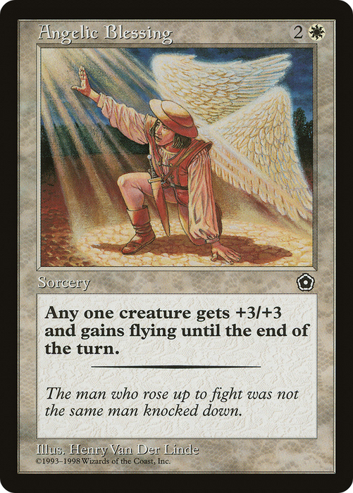 Angelic Blessing (P02-009) - common