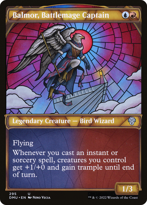 Balmor, Battlemage Captain (DMU-295) - uncommon: (Showcase)