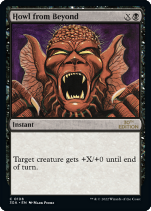 Howl from Beyond (30A-108) - common