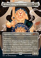 Brimaz, King of Oreskos (SLD-497) - mythic (Borderless) - Foil