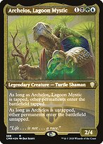 Archelos, Lagoon Mystic (CMR-588) - rare - Etched Foil