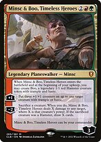 Minsc & Boo, Timeless Heroes (PPLCI-285P) - mythic