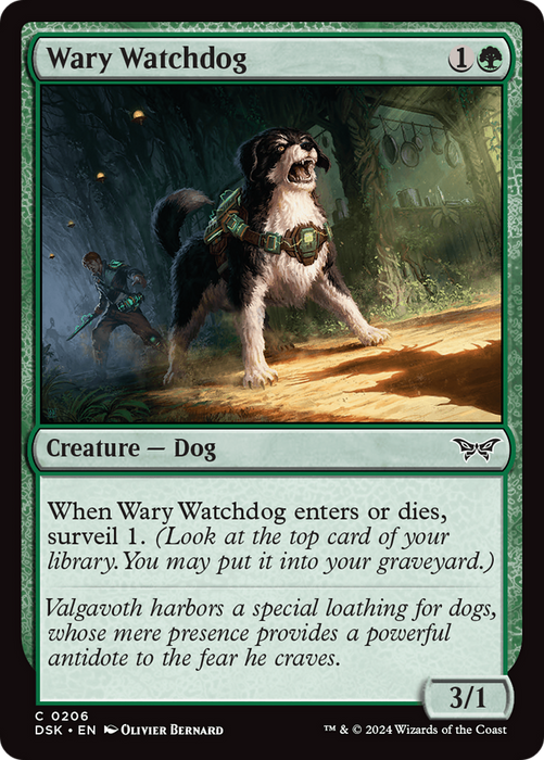 Wary Watchdog (DSK-206) - common - Foil