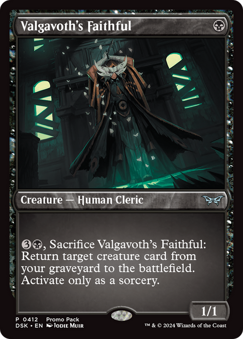Valgavoth's Faithful (PPDSK-412) - uncommon - Foil
