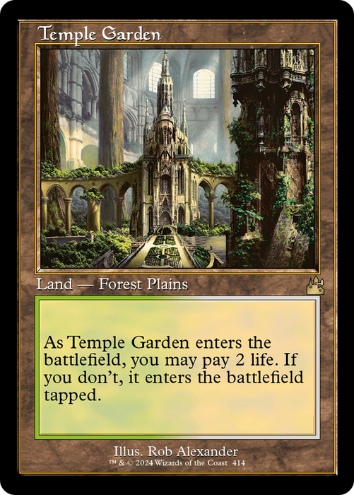 Temple Garden (RVR-414) - rare