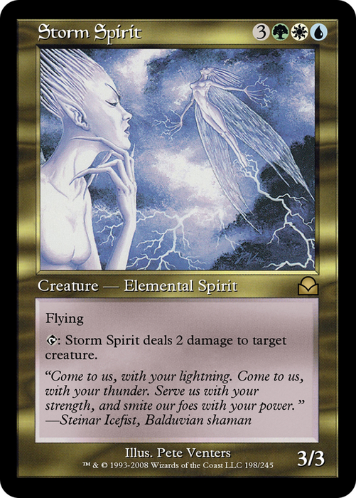 Storm Spirit (ME2-198) - rare