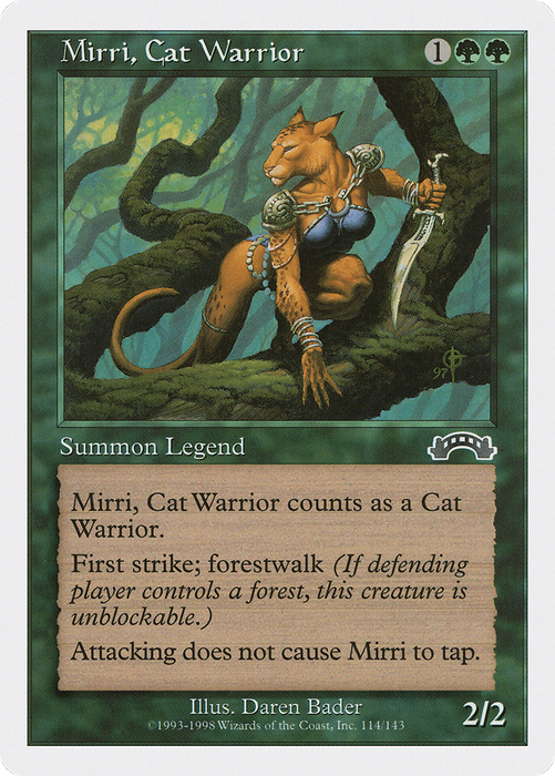 Mirri, Cat Warrior (ATH-060) - rare