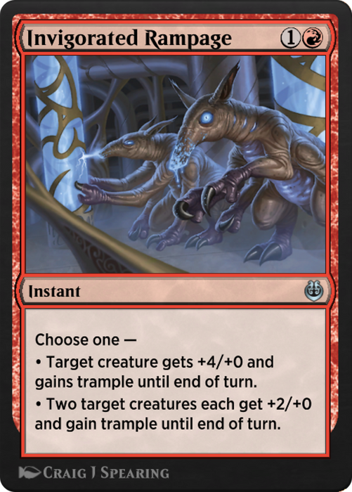 Invigorated Rampage (KLR-132) - uncommon