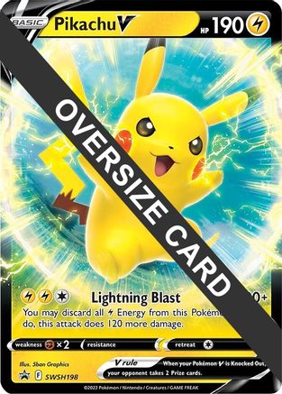 Pikachu V (SWSH198) - JC  - Promo - Holofoil