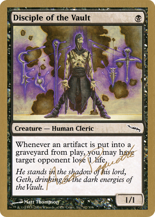 Disciple of the Vault (WCD-AP62A) - common