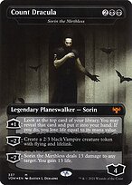 Sorin the Mirthless (VOW-337) - mythic / Count Dracula (Borderless) - Foil