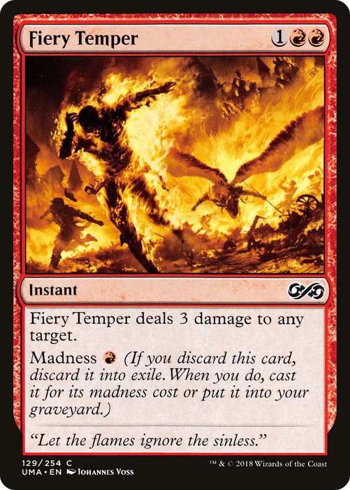 Fiery Temper (UMA-129) - common