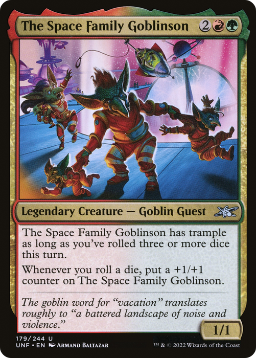 The Space Family Goblinson (UNF-179) - uncommon